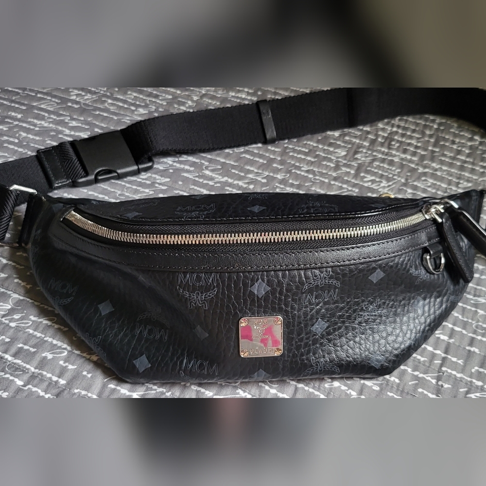 Authentic mcm bumbag